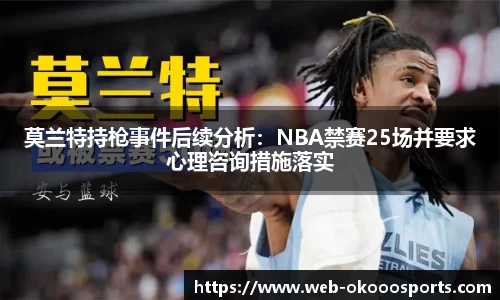 莫兰特持枪事件后续分析：NBA禁赛25场并要求心理咨询措施落实